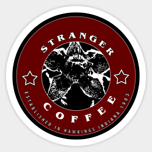 STRANGER COFFEE Sticker